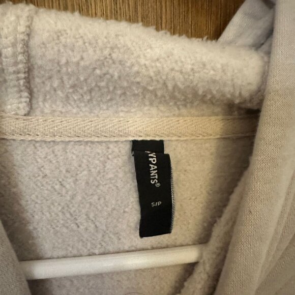 LazyPants Cream Hoodie Top - Picture 3 of 3